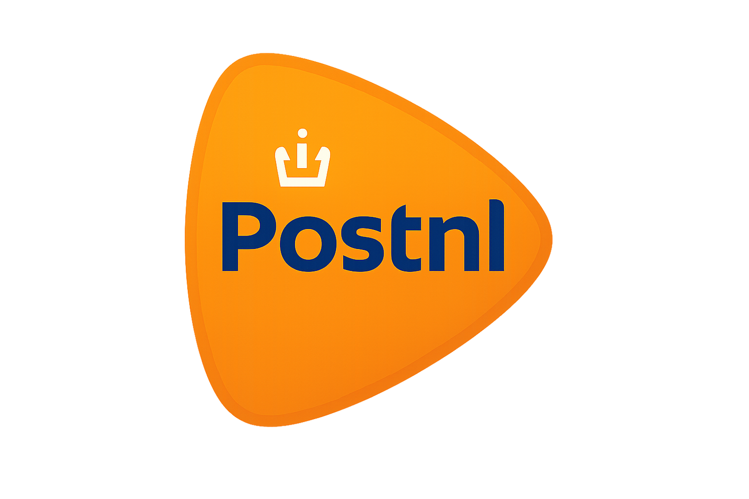Het logo van PostNL